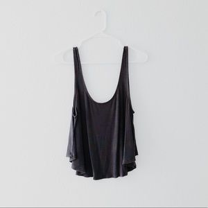 American Eagle Outfitters Tops - Grey Scoop Neck Tank American Eagle Outfitters Tops - Grey Scoop Neck Tank